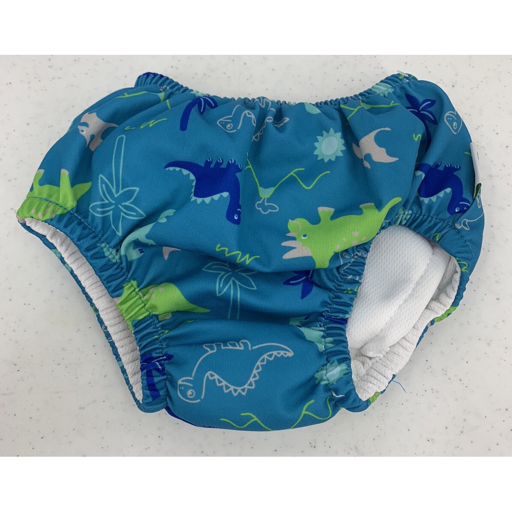 Green Sprouts 18 Months Swim Diaper Reusable Dinosaurs 22-25 Lbs